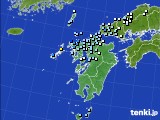 九州地方のアメダス実況(降水量)(2020年05月15日)