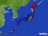 アメダス実況(日照時間)(2020年05月15日)