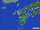 2020年05月16日の九州地方のアメダス(日照時間)