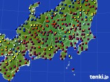 関東・甲信地方のアメダス実況(日照時間)(2020年05月17日)