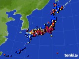 アメダス実況(日照時間)(2020年05月17日)