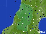 2020年05月17日の山形県のアメダス(風向・風速)