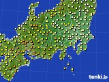 2020年05月19日の関東・甲信地方のアメダス(気温)