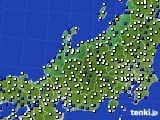 2020年05月19日の北陸地方のアメダス(風向・風速)