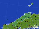 島根県のアメダス実況(日照時間)(2020年05月21日)