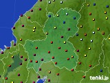 2020年05月23日の岐阜県のアメダス(日照時間)