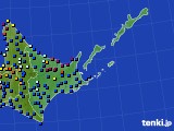 道東のアメダス実況(日照時間)(2020年05月23日)