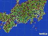 東海地方のアメダス実況(日照時間)(2020年05月28日)