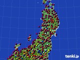 東北地方のアメダス実況(日照時間)(2020年05月29日)