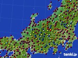 北陸地方のアメダス実況(日照時間)(2020年05月29日)