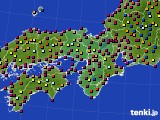 近畿地方のアメダス実況(日照時間)(2020年05月29日)