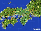 近畿地方のアメダス実況(気温)(2020年05月29日)