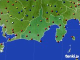 静岡県のアメダス実況(日照時間)(2020年05月30日)