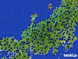 2020年05月31日の北陸地方のアメダス(日照時間)
