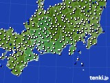 東海地方のアメダス実況(風向・風速)(2020年05月31日)