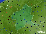 2020年06月01日の群馬県のアメダス(日照時間)