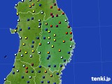 2020年06月01日の岩手県のアメダス(日照時間)