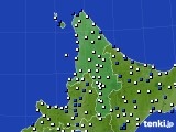 道北のアメダス実況(風向・風速)(2020年06月01日)