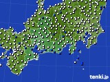 東海地方のアメダス実況(風向・風速)(2020年06月02日)