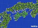 四国地方のアメダス実況(日照時間)(2020年06月03日)