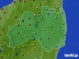 福島県のアメダス実況(日照時間)(2020年06月03日)