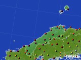 2020年06月04日の島根県のアメダス(日照時間)
