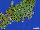 関東・甲信地方のアメダス実況(日照時間)(2020年06月05日)