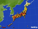 アメダス実況(気温)(2020年06月05日)