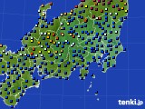 関東・甲信地方のアメダス実況(日照時間)(2020年06月06日)