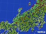2020年06月06日の北陸地方のアメダス(日照時間)