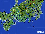 2020年06月06日の東海地方のアメダス(日照時間)