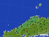 島根県のアメダス実況(日照時間)(2020年06月06日)