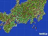 東海地方のアメダス実況(気温)(2020年06月08日)