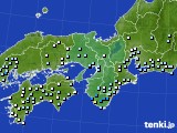 2020年06月10日の近畿地方のアメダス(降水量)