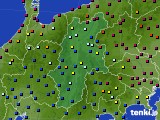 長野県のアメダス実況(日照時間)(2020年06月10日)