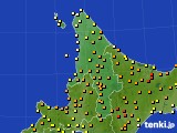 道北のアメダス実況(気温)(2020年06月10日)