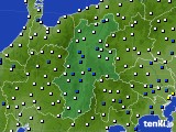 長野県のアメダス実況(風向・風速)(2020年06月10日)