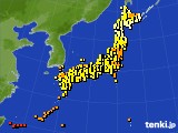 2020年06月11日のアメダス(気温)