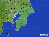2020年06月11日の千葉県のアメダス(風向・風速)
