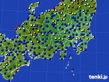 関東・甲信地方のアメダス実況(日照時間)(2020年06月12日)