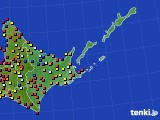 道東のアメダス実況(日照時間)(2020年06月12日)