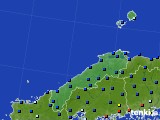 2020年06月12日の島根県のアメダス(日照時間)