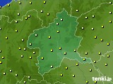 群馬県のアメダス実況(気温)(2020年06月13日)