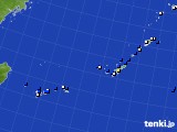 2020年06月16日の沖縄地方のアメダス(風向・風速)