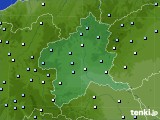 群馬県のアメダス実況(降水量)(2020年06月19日)