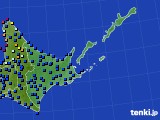 2020年06月19日の道東のアメダス(日照時間)