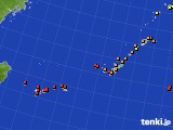 アメダス実況(気温)(2020年06月21日)