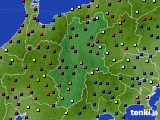 長野県のアメダス実況(日照時間)(2020年06月23日)