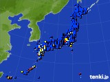 アメダス実況(日照時間)(2020年06月25日)