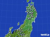 東北地方のアメダス実況(降水量)(2020年06月26日)